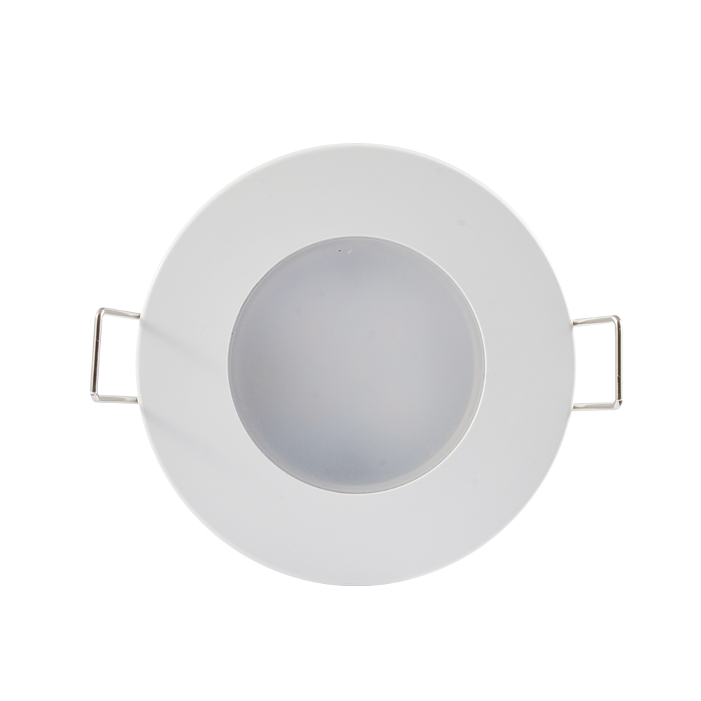 Spot Encastrable LED Rond étanche IP65 5W inox/blanc - Digilamp
