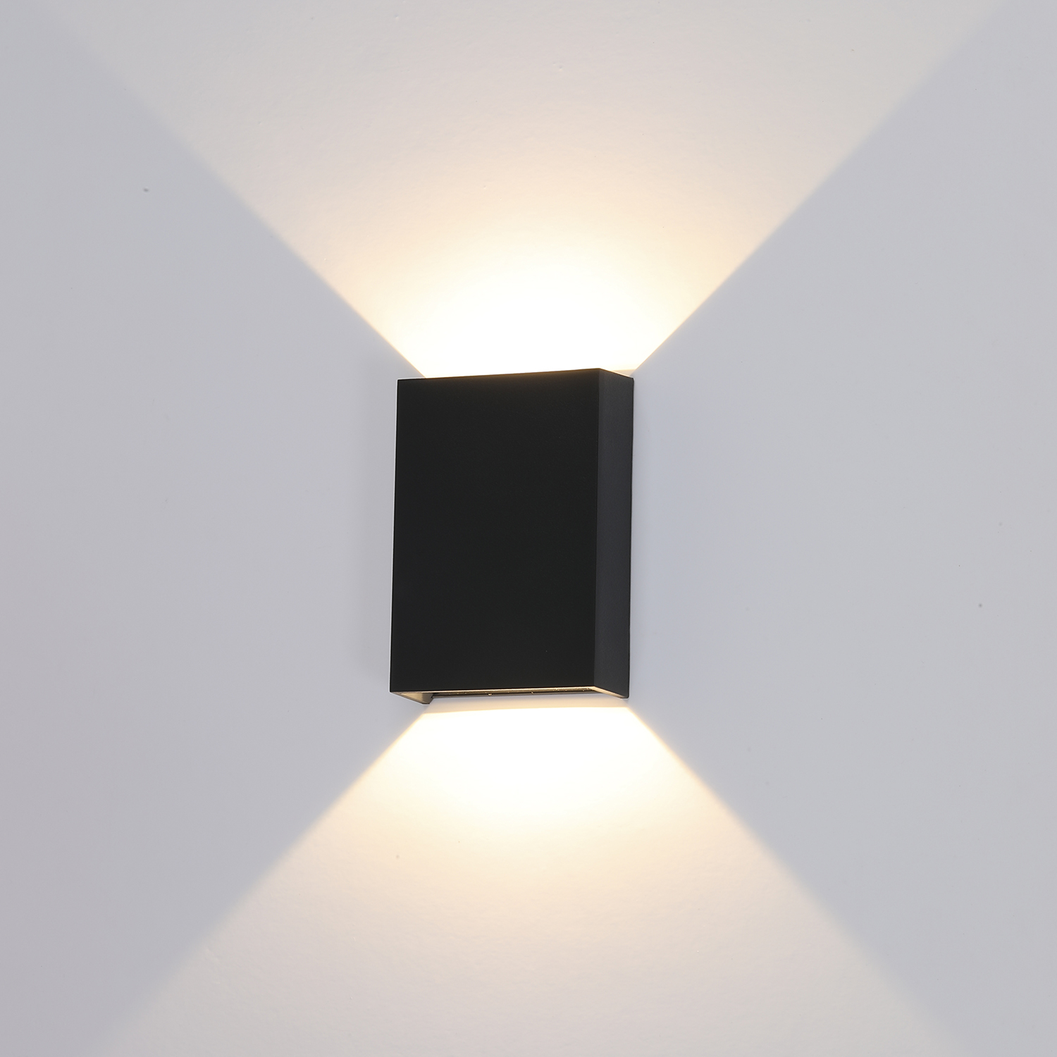 Applique Murale LED D'extérieur, Blanc Chaud 3000k Faisceau Lumineux Réglable étanche IP65