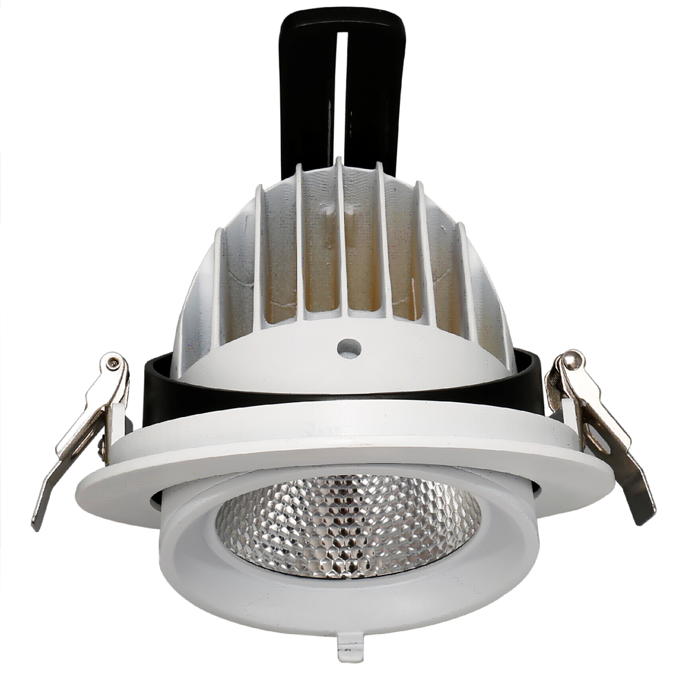 Spot Orientable LED COB Escargot 12W Blanc neutre 4000K – Image 2