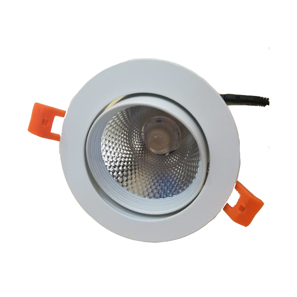 Spot orientable LED rond encastrable 5W/10W/20W 3000K/4000K – Image 2