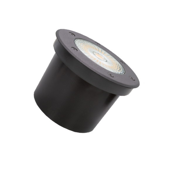 Spot encastré de sol 12W 3K/4K IP67 Noir – Image 2