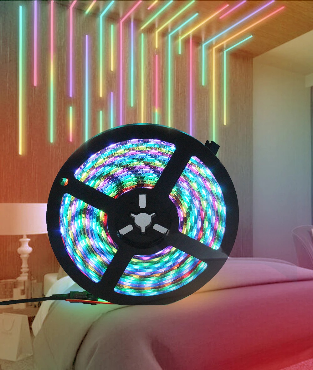 Ruban LED RGB 12V 5050 60LEDs/mètre IP20/IP67 - 5M – Image 3