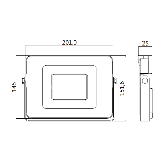 Projecteur RGB avec puce OSRAM 50W IP65 – Image 5