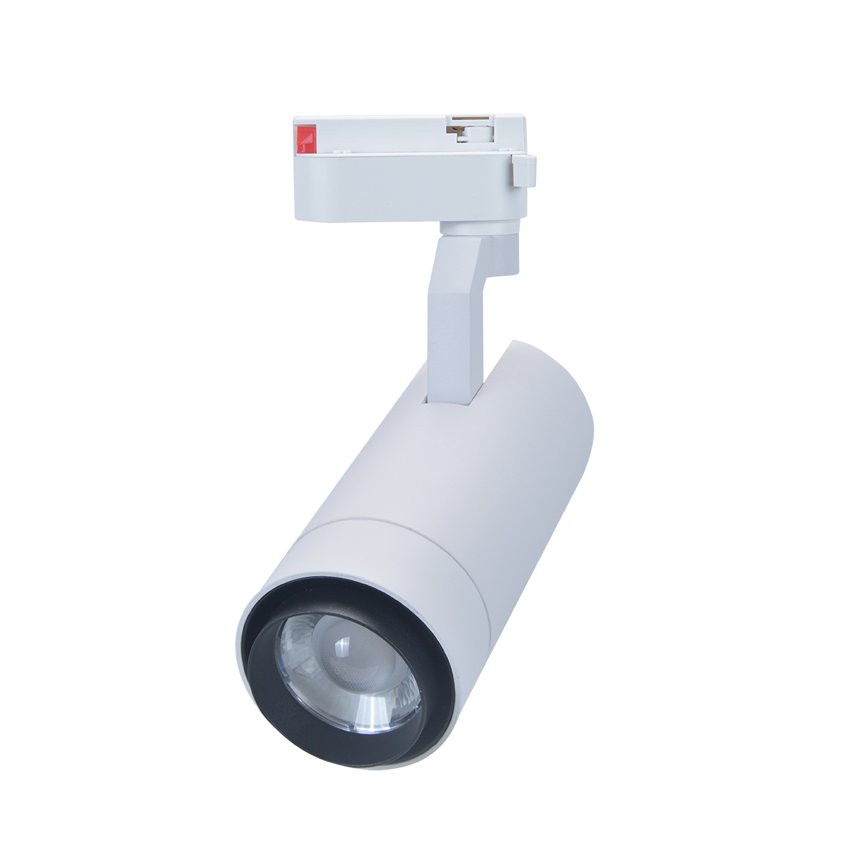 Projecteur sur rail LED monophasé CCT 25W 2700Lm - LENTILLE AJUSTABLE – Image 2