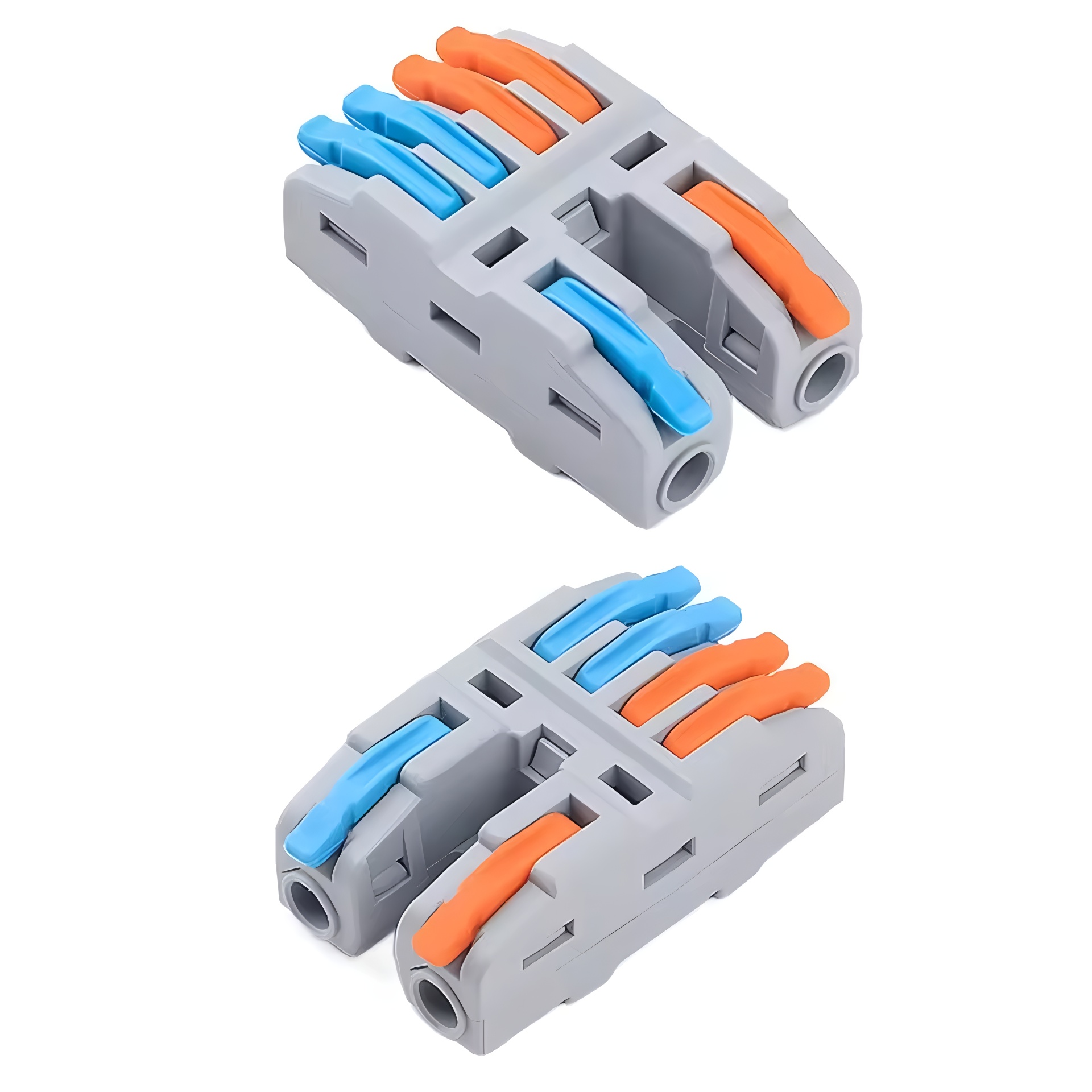 40PCS - Connecteur rapid 4-2 Clips