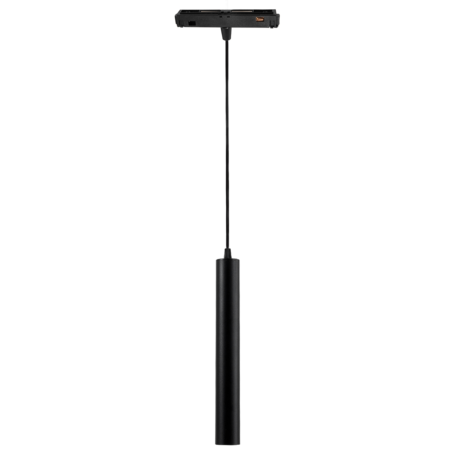 Spot LED suspendu 10W CCT DC 48V rail magné NOIR 300mm + fil 800mm