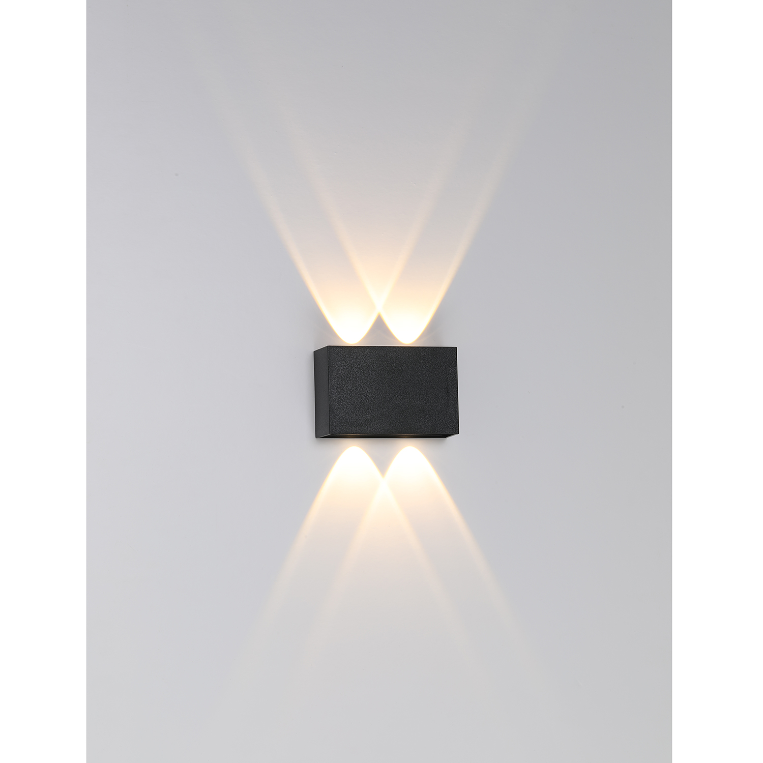 Moderne Applique Murale LED, 4W Lumière Blanc Chaud 3000K étanche IP65