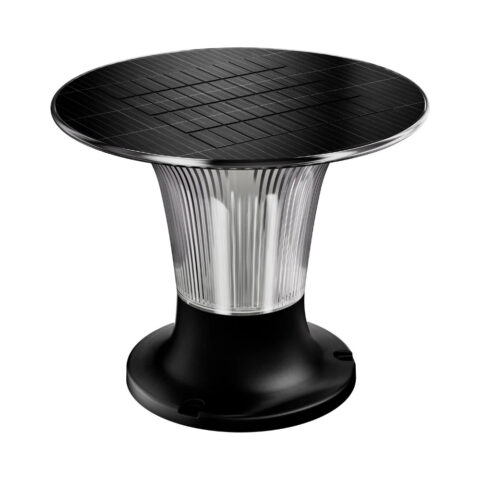 Applique solaire de jardin 360° 10W 900LM CCT IP65 (option : murale)