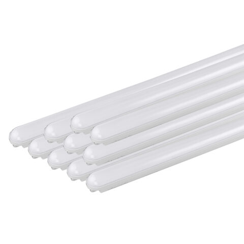 Lot de 10 Réglettes LED étanches 150cm 50W IP65 Interconnectable - Blanc froid 6000K