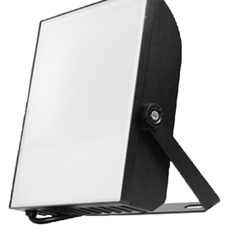 Lot de 6 - Projecteur 100W étanche IP65 avec verrine en Opaline (réduction des éblouissement)