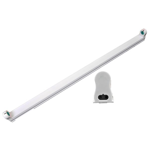 Linéaire pour tube LED Connecteur/Union 1/2côté