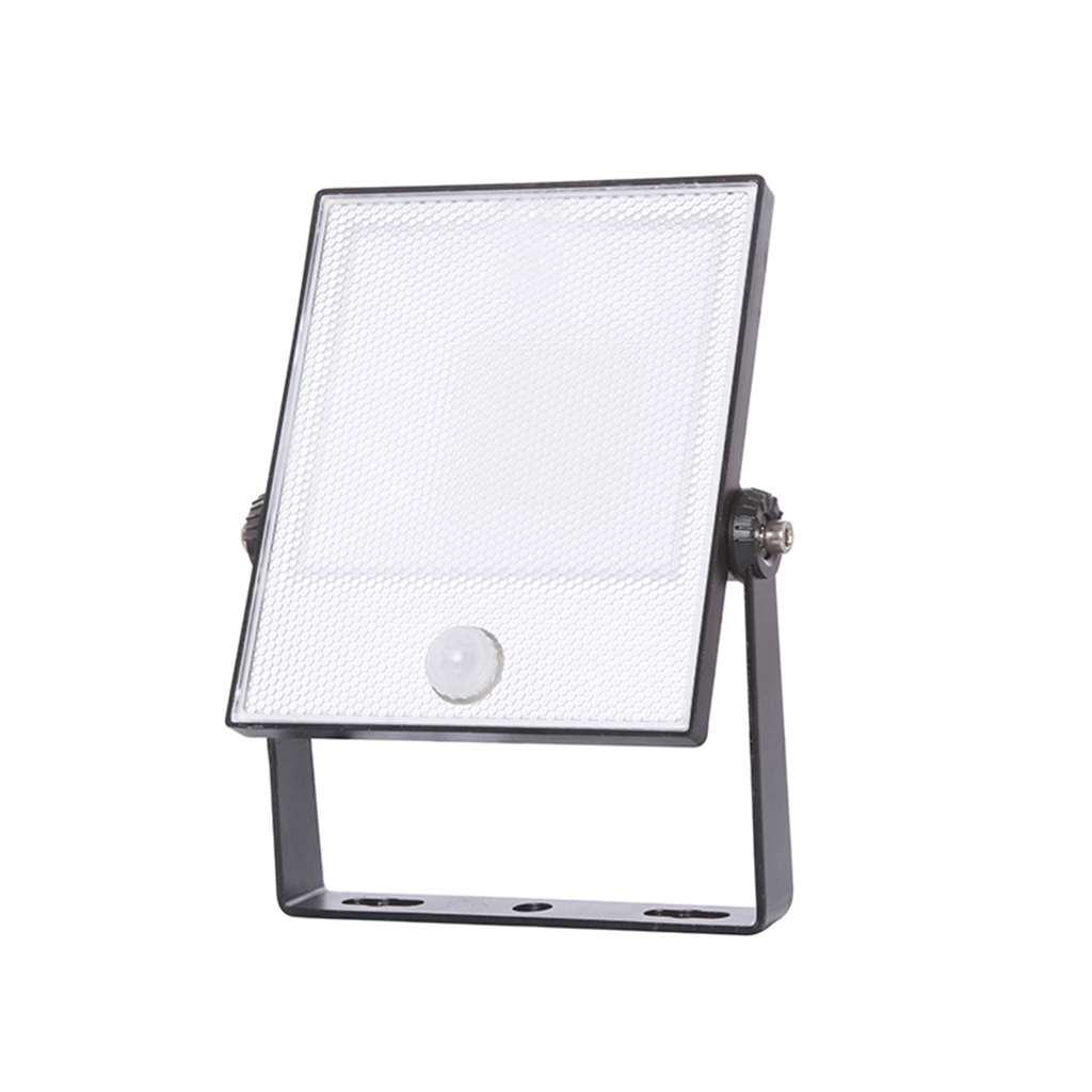 Lot de 12 - Projecteur 20W étanche IP65 5000K avec détecteur de movement