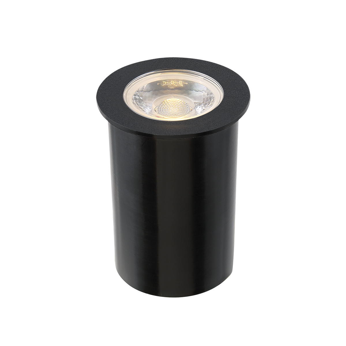 Spot de sol encastrable extérieur 10W 3K/4K IP67 Noir
