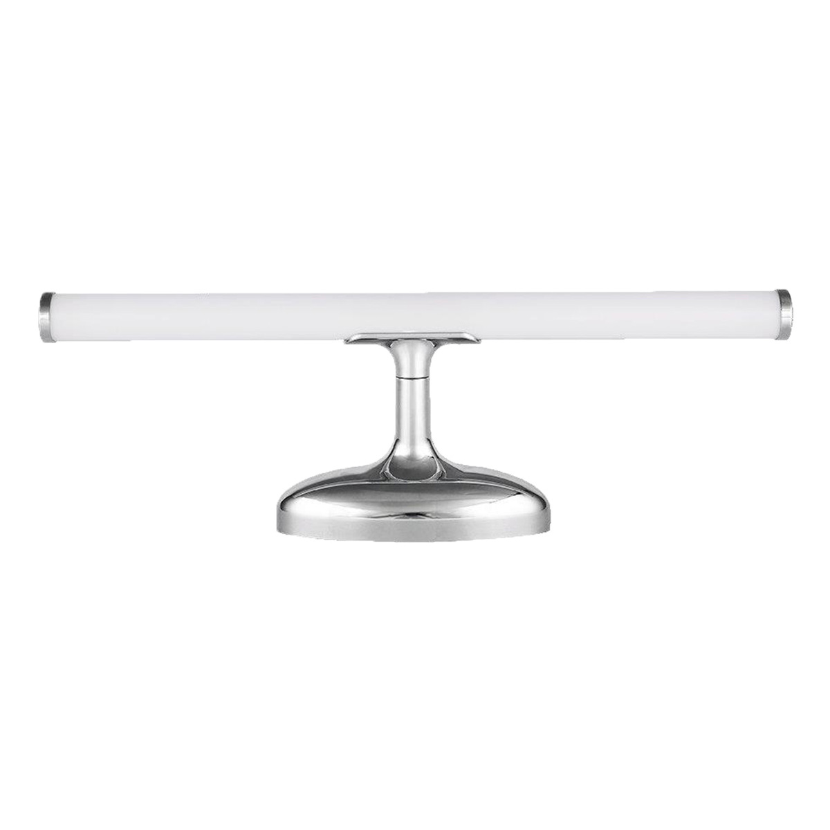 Applique miroir LED salle de bain IP44 6W 4K Blanc + inox