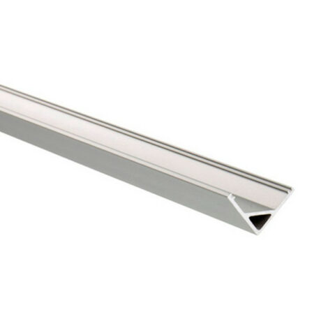 Profil Aluminium Angle 45° pour ruban LED 12V