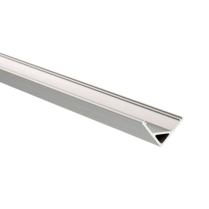 Profil Aluminium Angle 45° pour ruban LED 12V