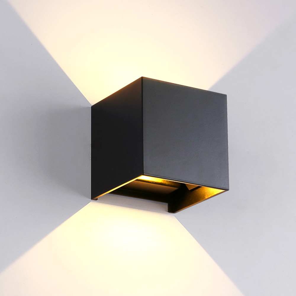 Applique murale extérieur LED 6W(60W) 4000K Noir/Blanc/Gris