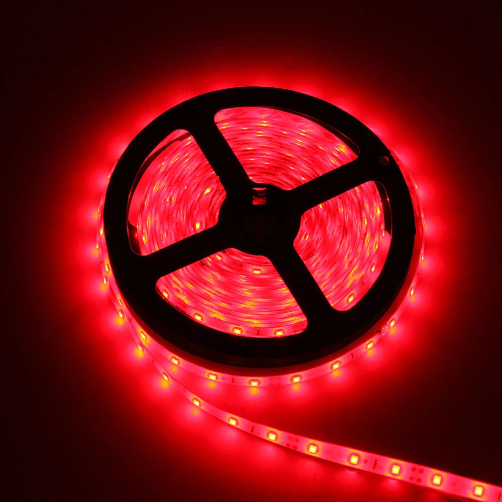 Ruban LED 24V 5M 5050-60LEDs/M IP20 Rouge