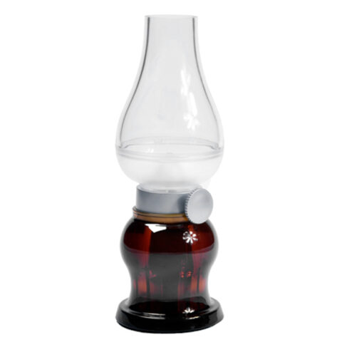 Lampe à kérosène de contrôle de soufflage à luminosité réglable à LED romantique