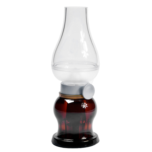 Lampe à kérosène de contrôle de soufflage à luminosité réglable à LED romantique