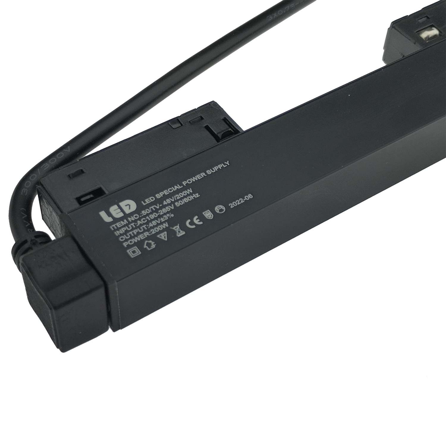 Transformateur pour Rail Magnétique 220V/48V DC 200W