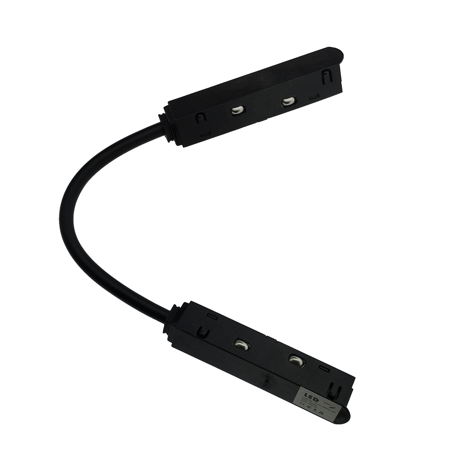 Connecteur Souple pour Rail Magnétique 48V NOIR