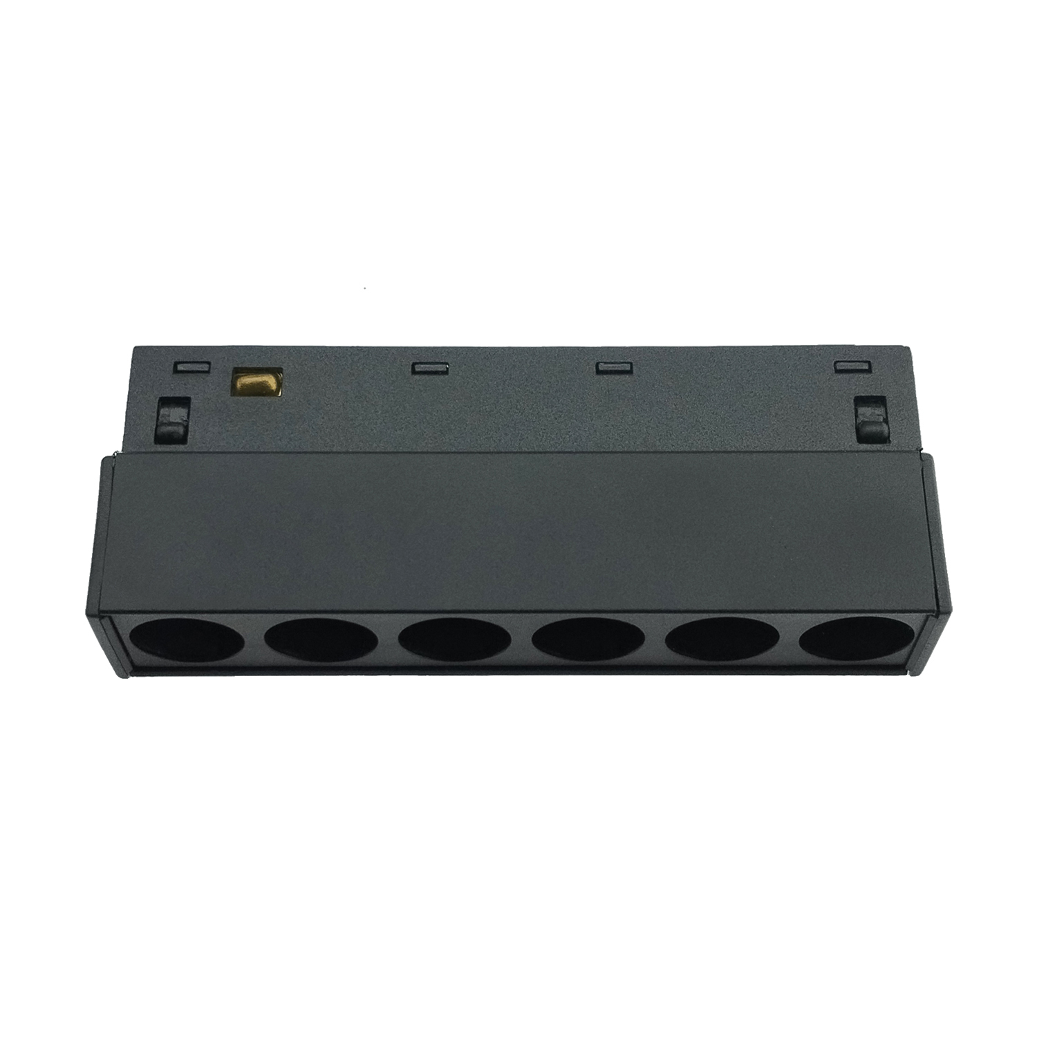 Spot LED linéaire 6W DC 48V rail magnétique NOIR 112mm