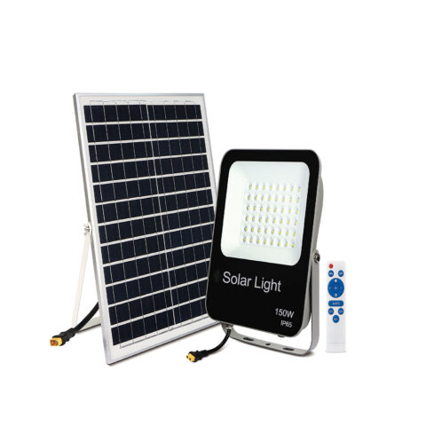 Projecteur étanche Solaire 150W, 6000K Blanc froid