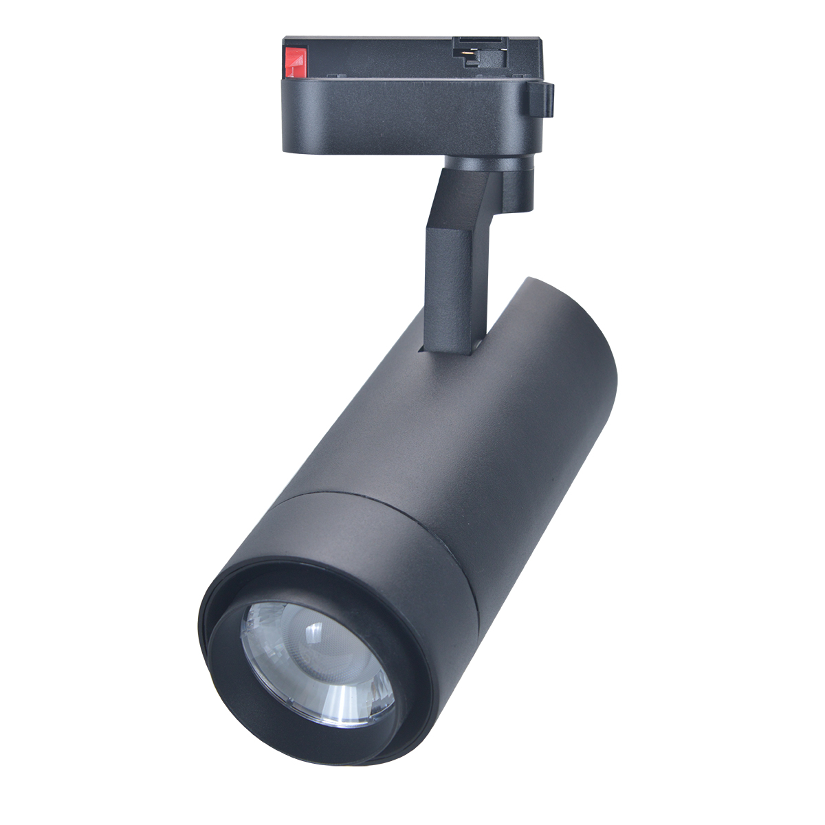 Projecteur sur rail LED monophasé CCT 25W 2700Lm - LENTILLE AJUSTABLE
