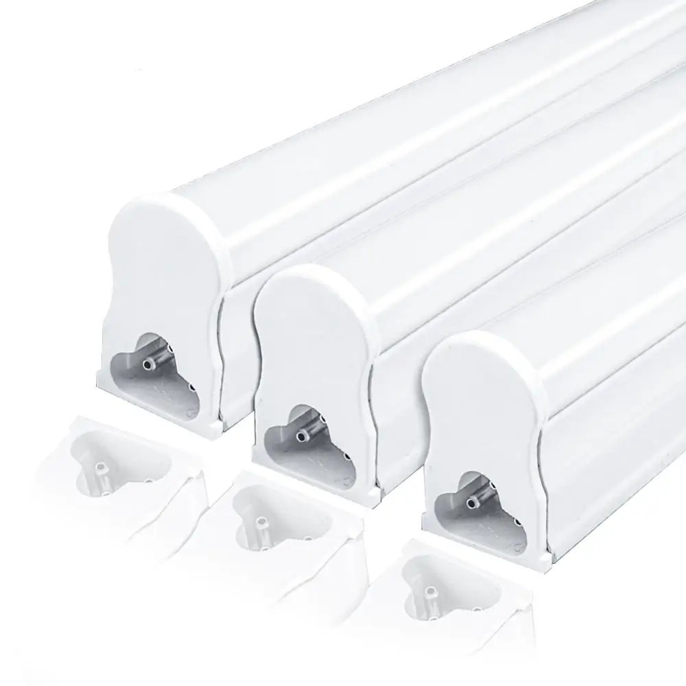 Lot de 3 Réglette lumineuse de cuisine LED 6000K, 12W 900mm extensible sous meuble avec interrupteur